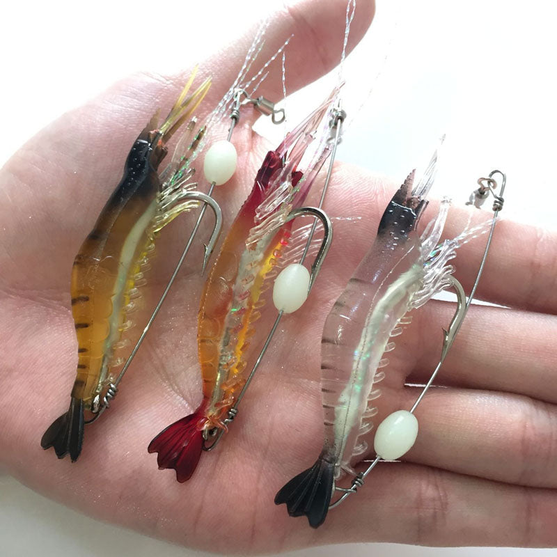 Shrimp Soft Lure 5pcs/lot Shrimp