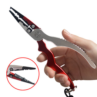 Fishing Pliers Split Ring Cutters