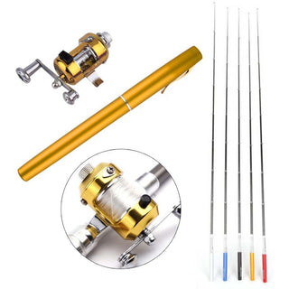 Telescopic Mini Fishing Pole Pen