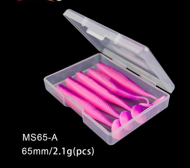 Soft Lure Wobblers 5Pcs/lot 65mm 70mm
