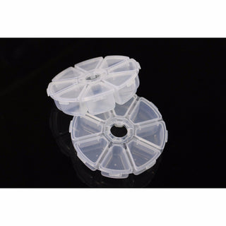 8 Compartments Fly Fishing Tackle Box 10cm