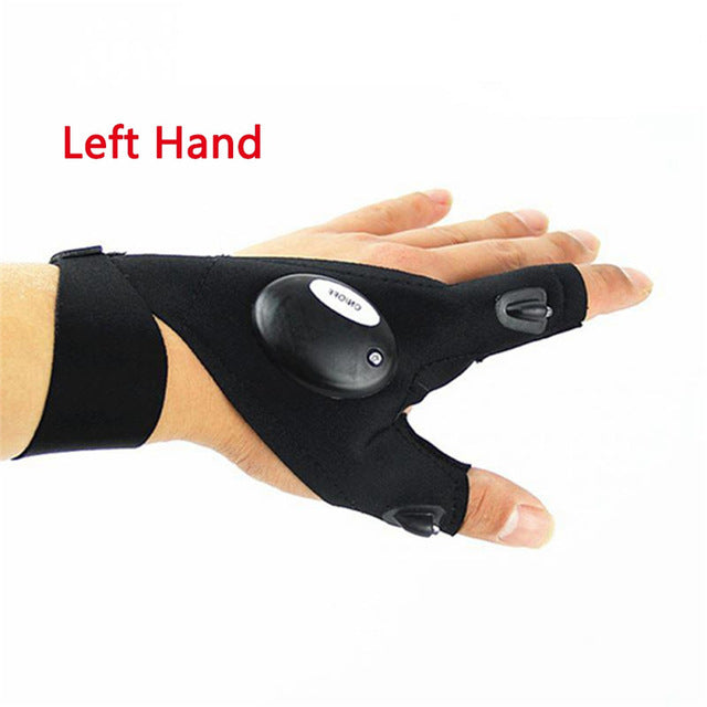 Waterproof Breathable Led Light Gloves