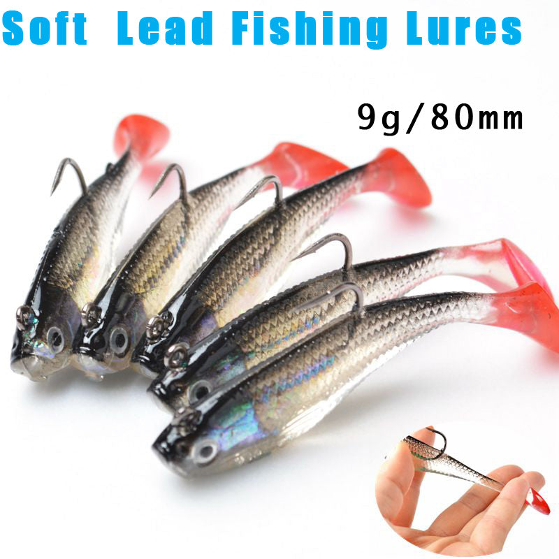 Lead Fishing Lures 5Pcs/Lot 3D Eyes